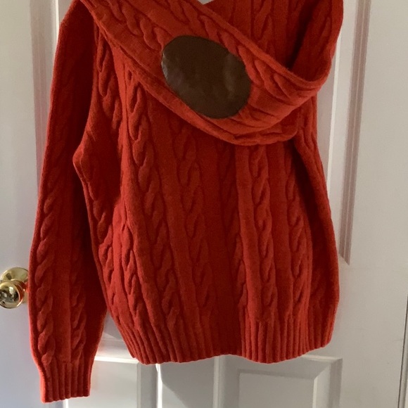 Price Firm!!Vintage Ralph Lauren 100% cashmere hand knit cable crew neck sweater - Picture 8 of 8